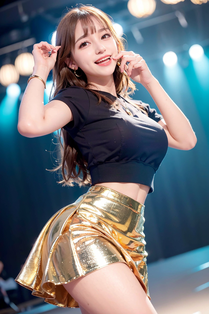 AI生成美女~Dance Dance Girl