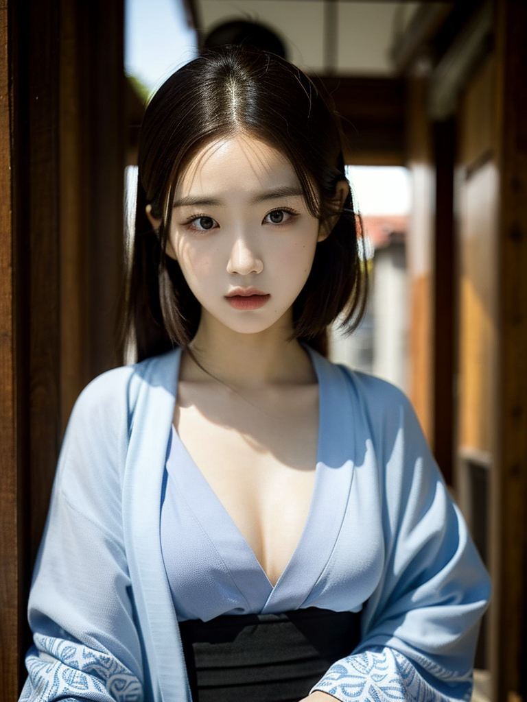 AI生成美女~Women in Kimono, Japan