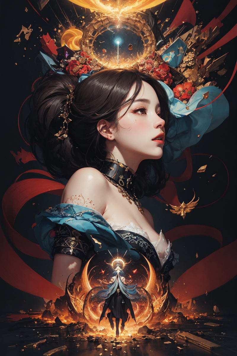 AI生成美女~AIドローイングペン-Fantasy