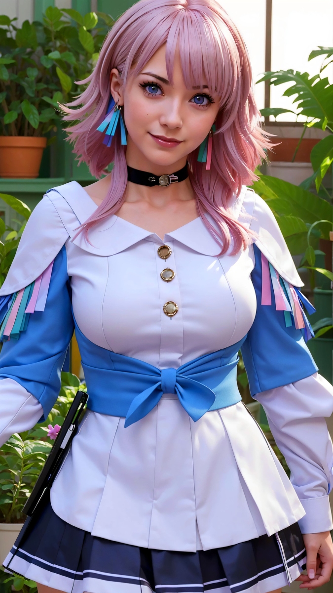 AI生成~AI_EmeraldApple-March7th Cosplay remix