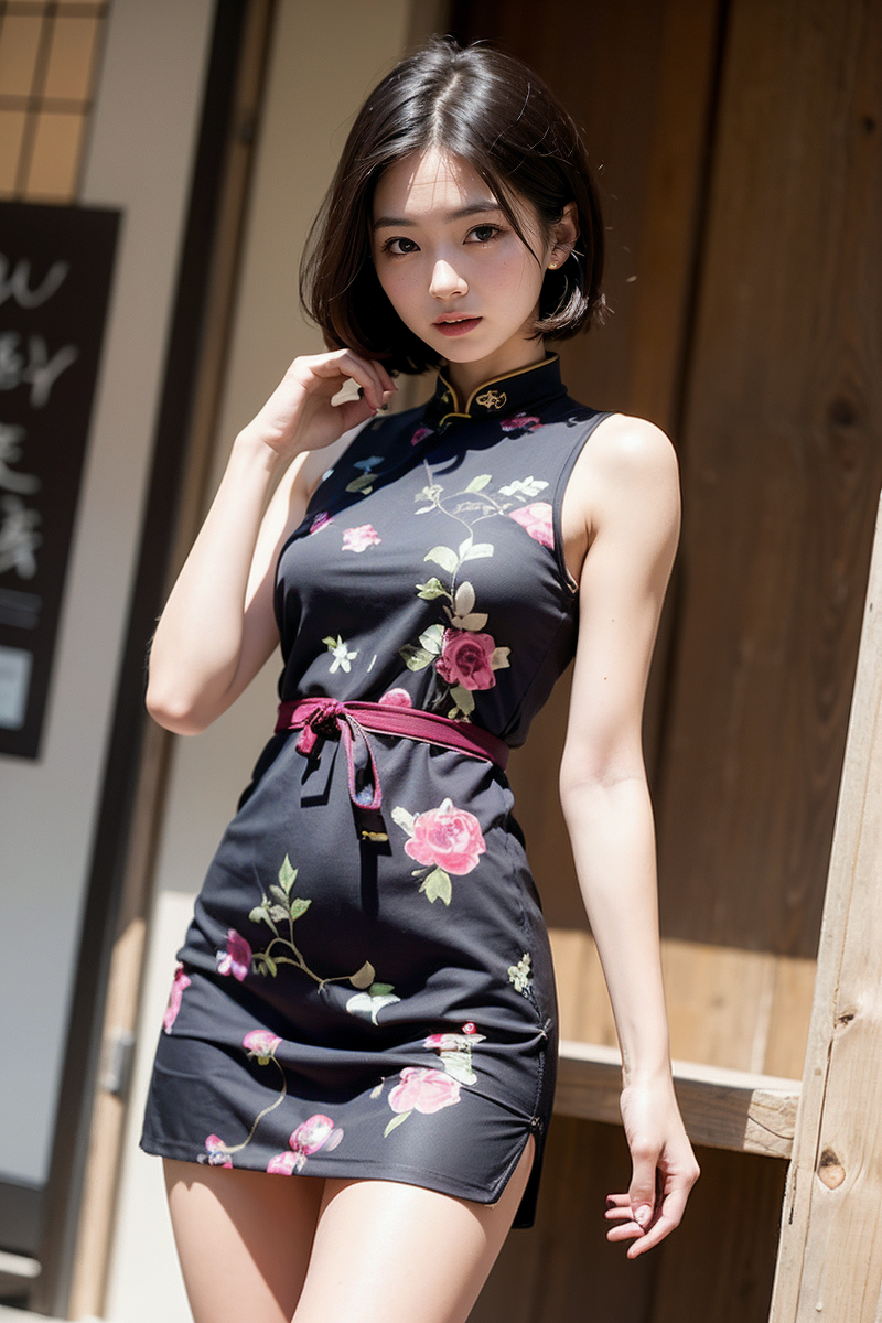 AI生成~AI OFUG-彼女がチファオコスプレをしてくれた