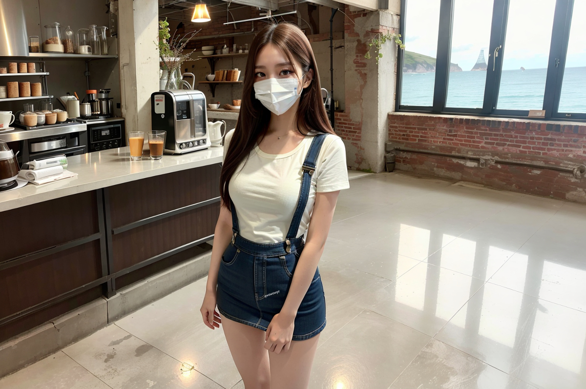 AI生成~qwewewqe-AI - Part-time job at a Korean