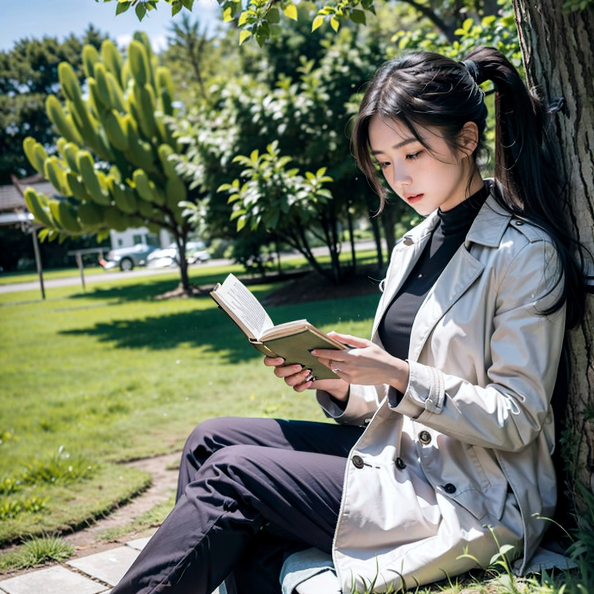 AI生成~AI OFUG-彼女とキャンパスデート（和她的校园约会）