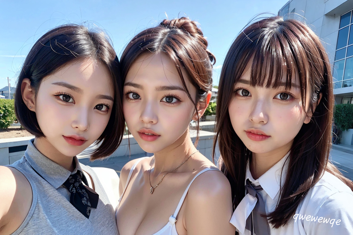 AI生成~qwewewqe-AI - school girls / 女子校生