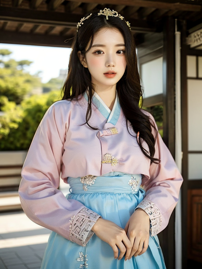 AI生成~xRica-Women in Hanbok, Korean