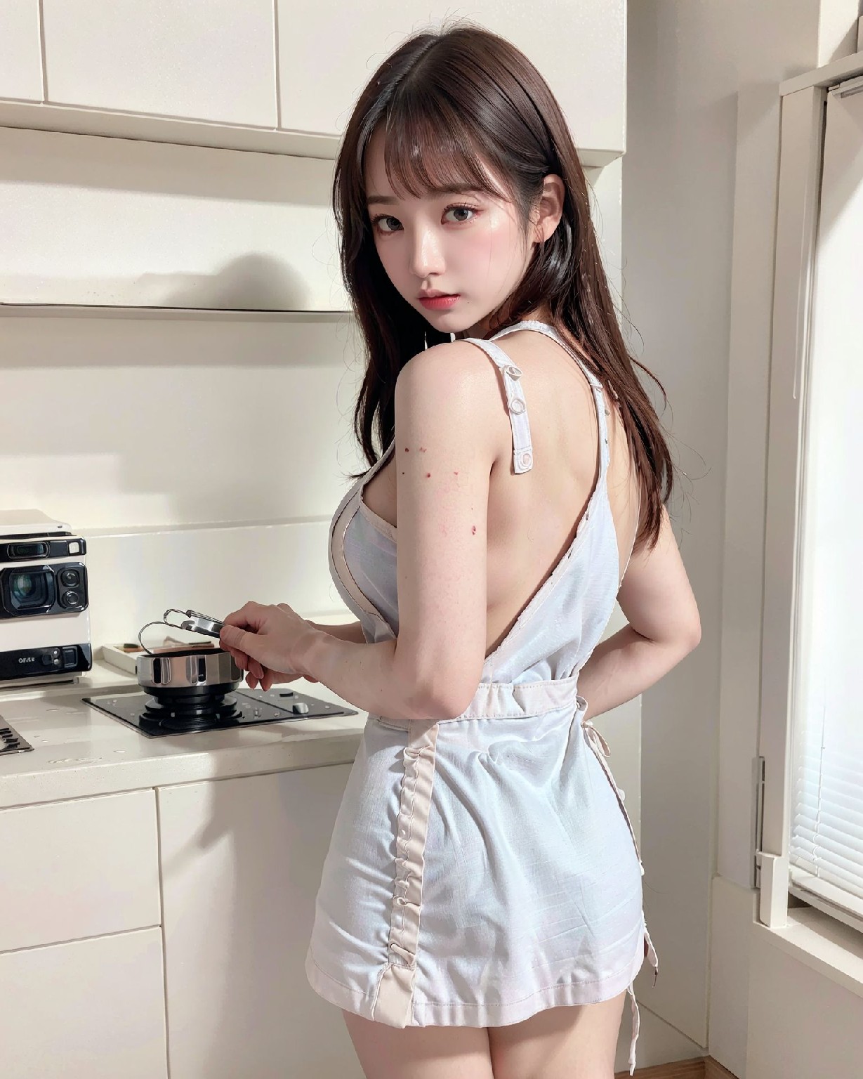 Naked apron
