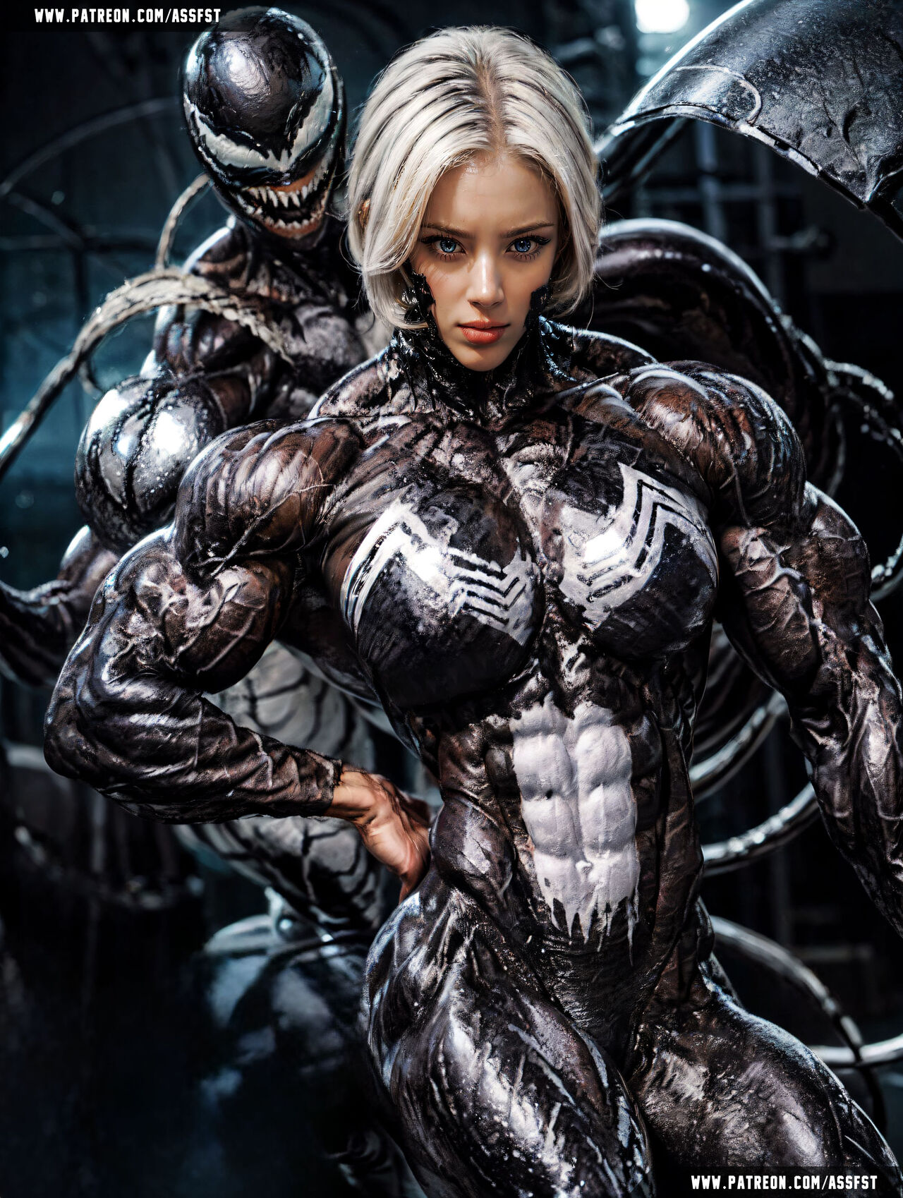 ●PIXIV● She-Venom Part2 ~ASSFST~ [AI Generated]