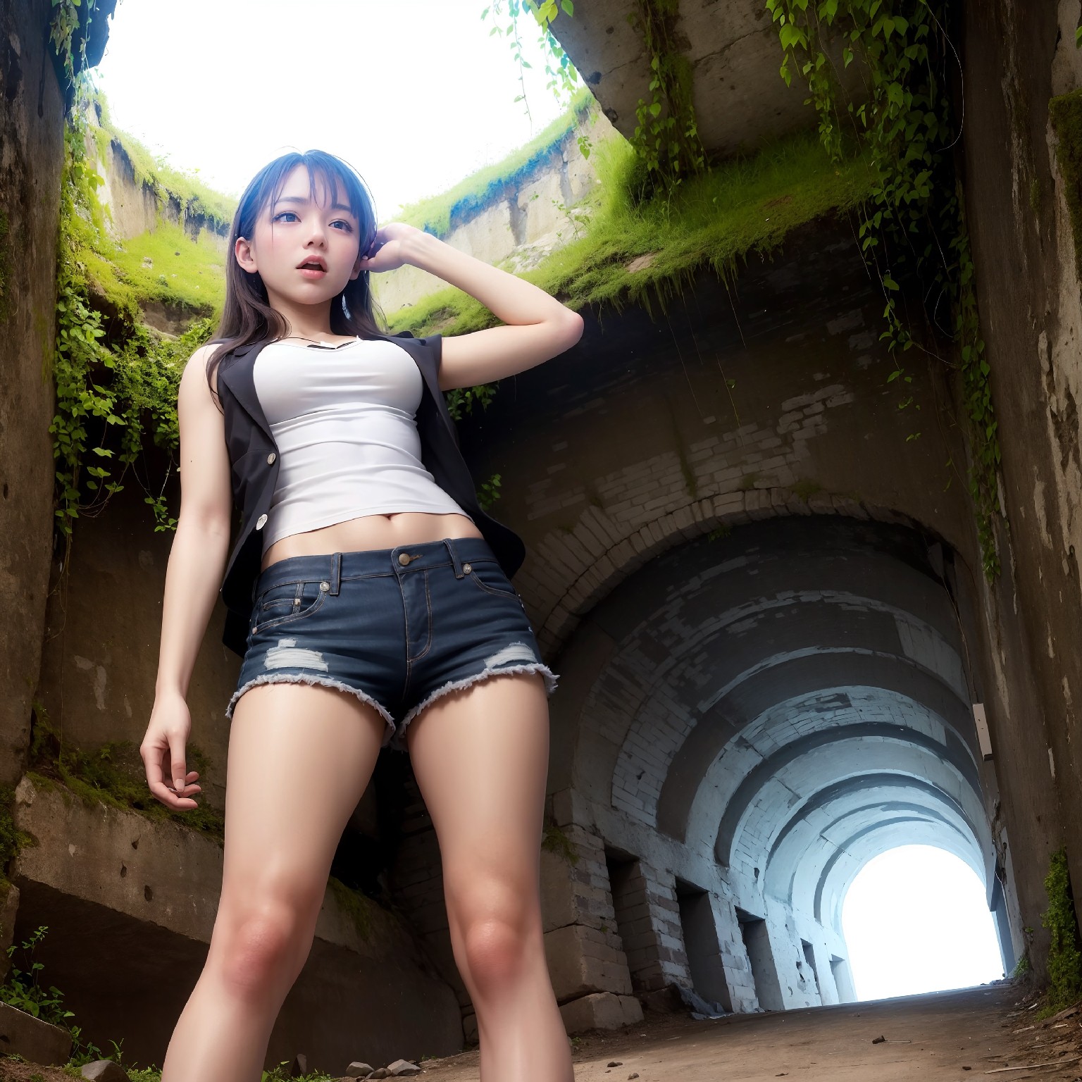 勇敢なお嬢様探検家