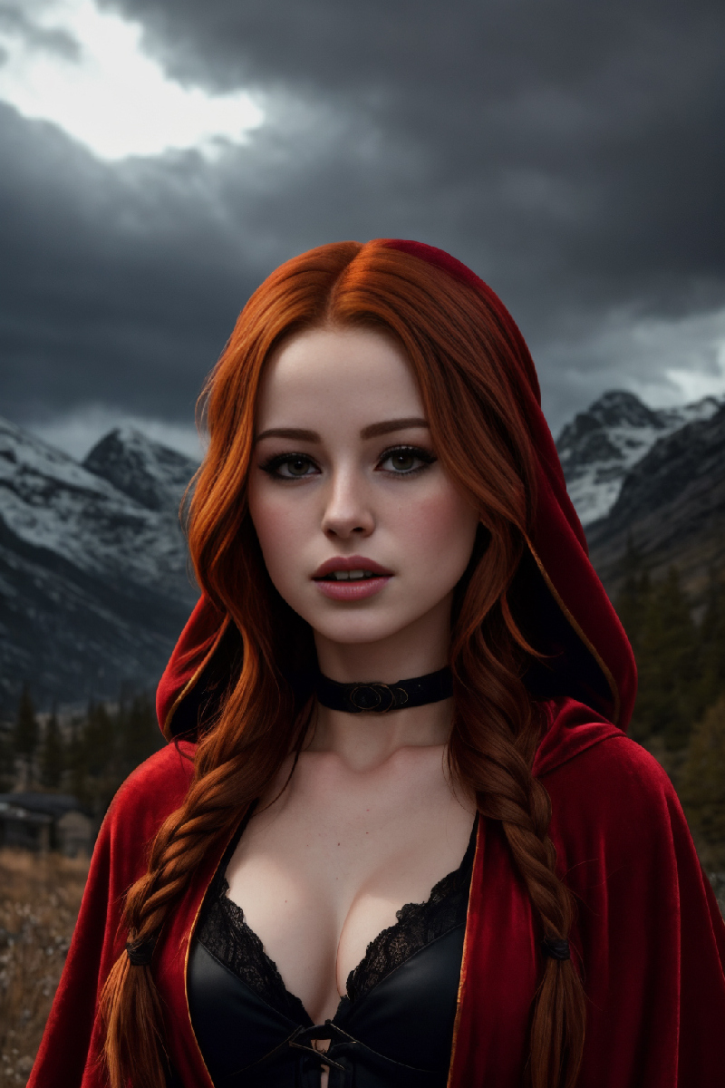 Madelaine Is One Sexy Redhead