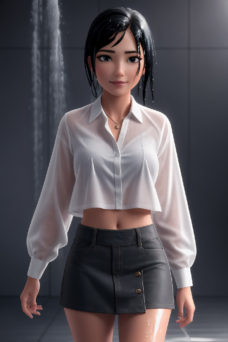 Anna Gets Lonely In The Shower