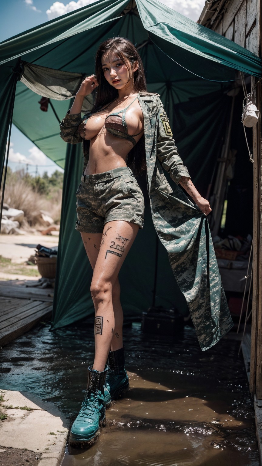 sexy soldier woman2