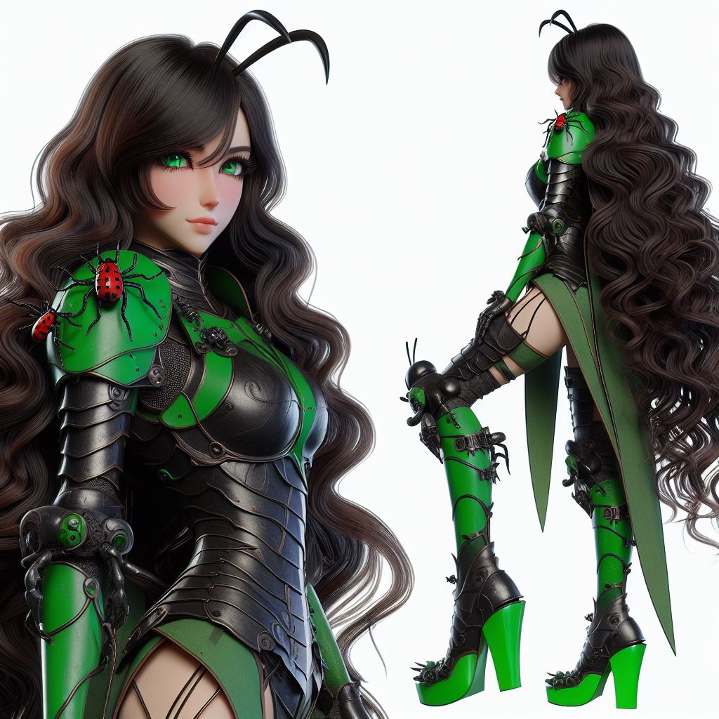 Knight Taylor Hebert-Worm-Parahumans [Ai Generated]