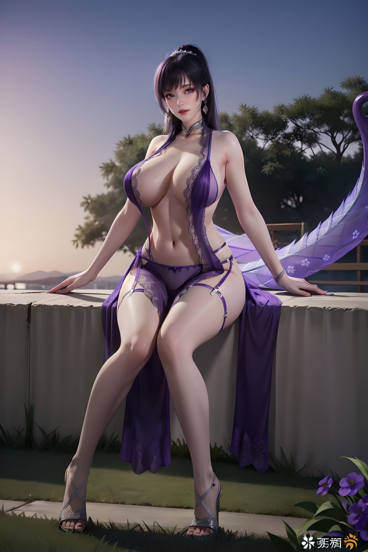 [AI Generated]斗罗大陆 唐雅巨乳