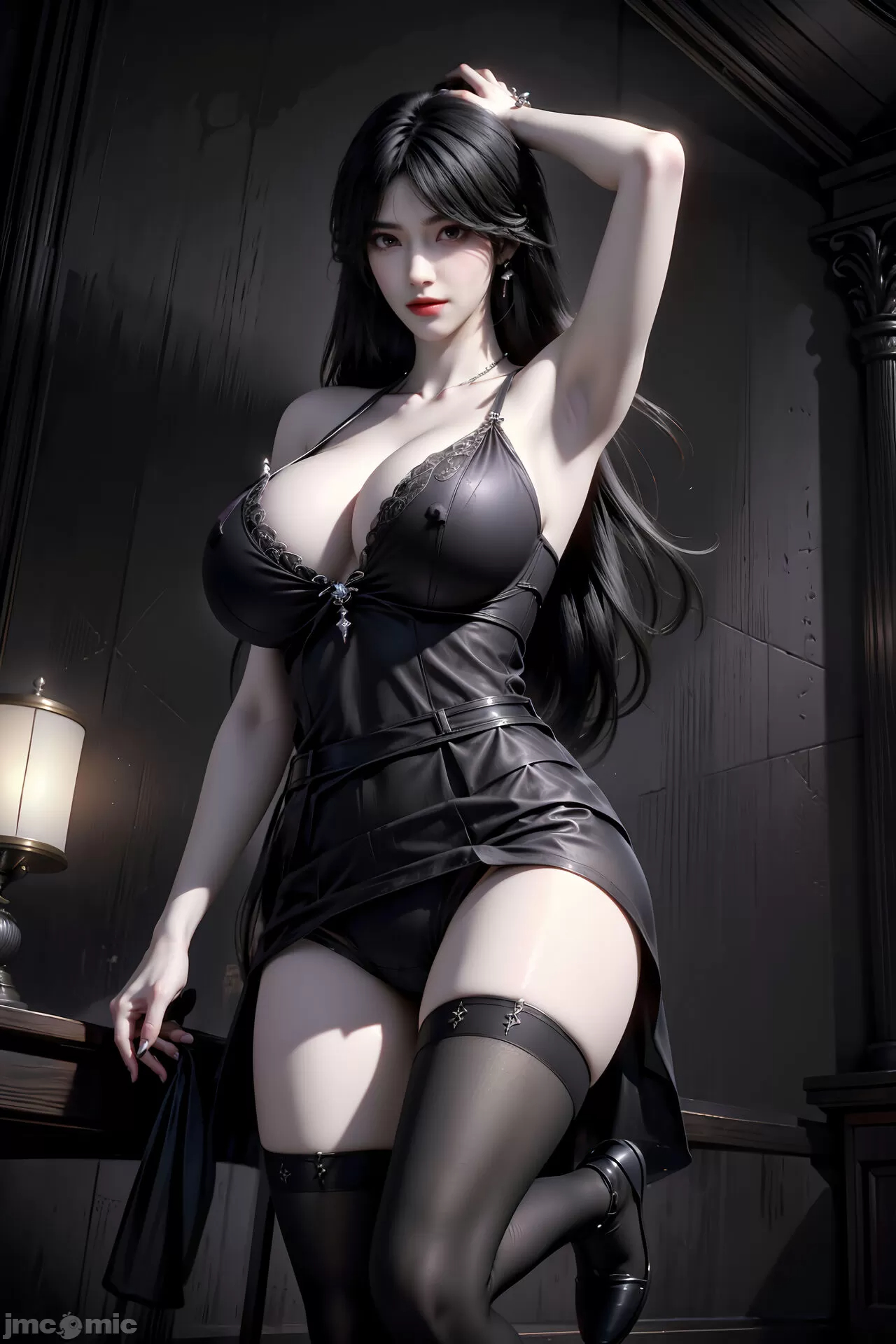 [AI Generated] 从红月开始 陆辛妈妈