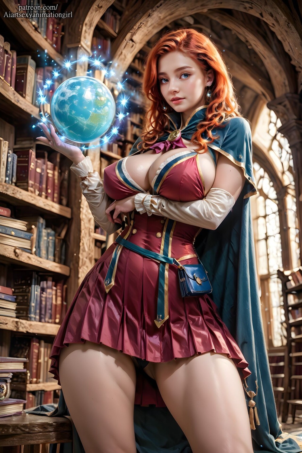 [Patreon] [Ai_Art_Sexy_Animation_Girl] Magic Apprenticel