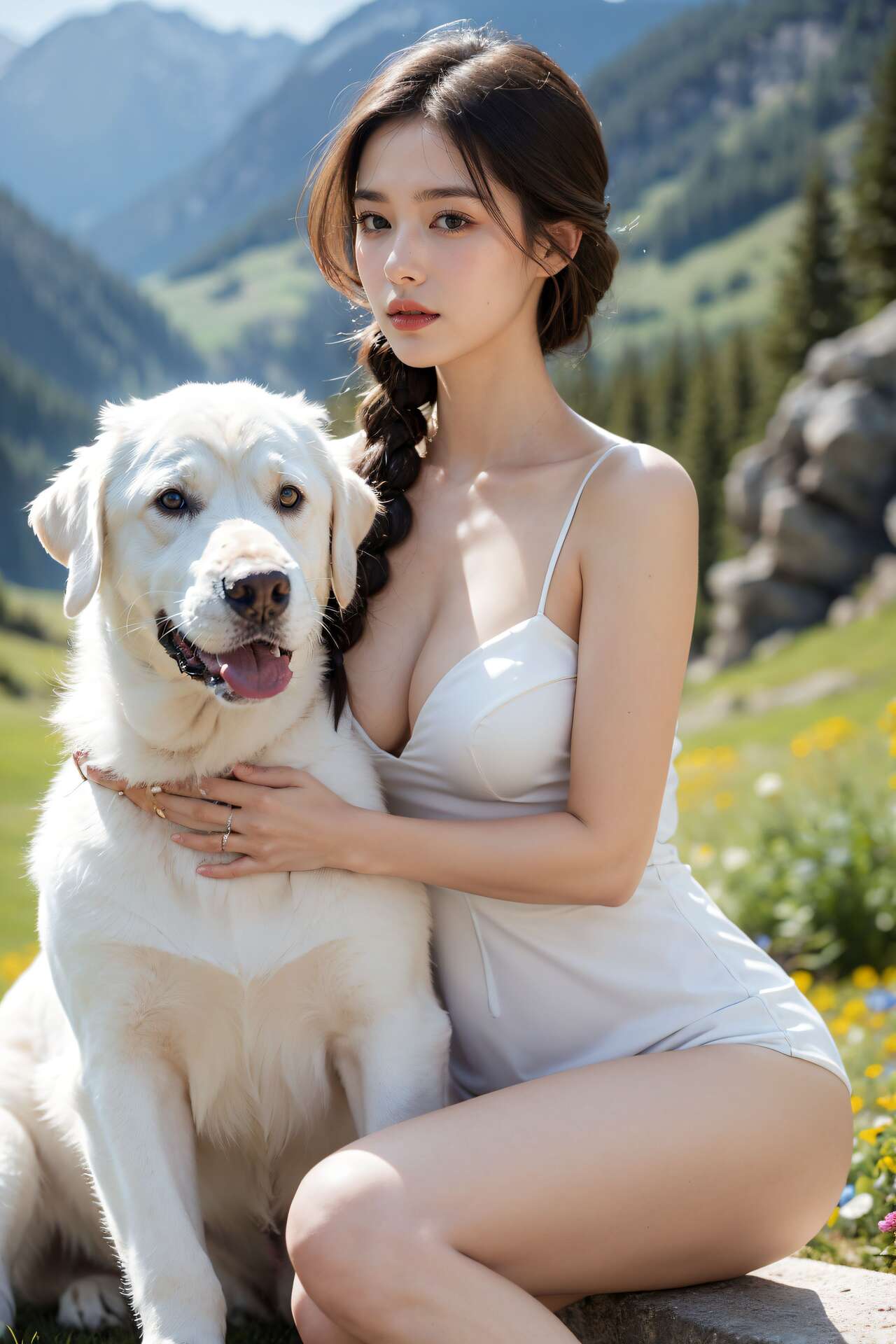 ★Sijishe★白猫浮女水 [Collection] 1 - Girl With Doggy 2